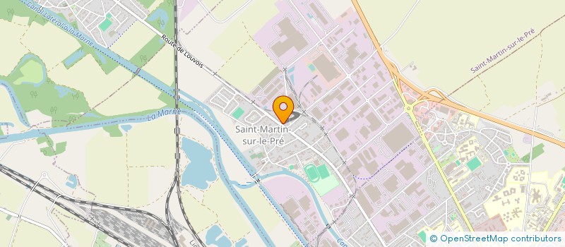 localisation de l'entreprise SCI ST2L  RECY