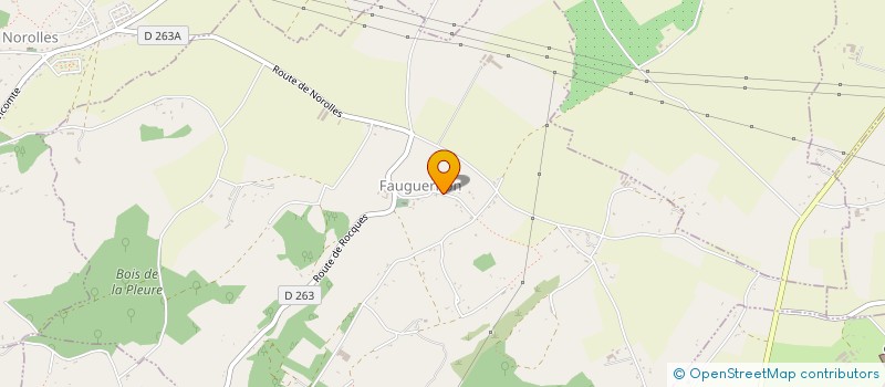 localisation de l'entreprise SCI STAALIAC  FAUGUERNON