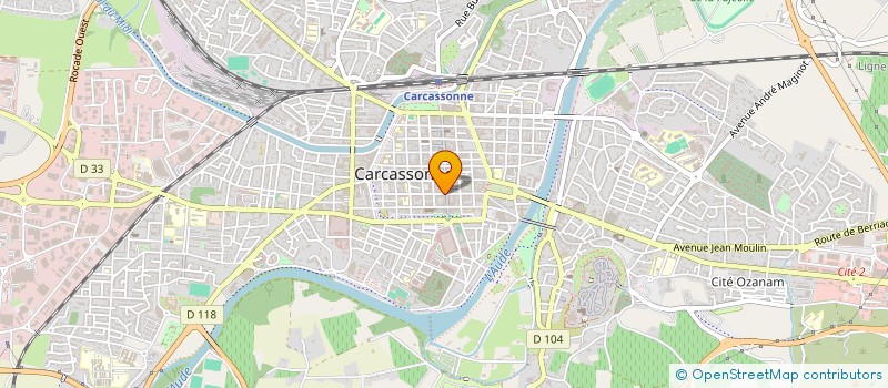 localisation de l'entreprise SCI STABILE FRERES à CARCASSONNE
