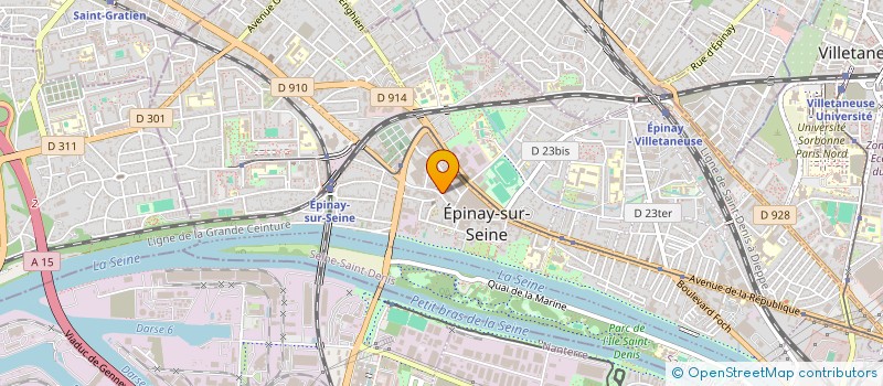 localisation de l'entreprise SCI STABILIA à EPINAY-SUR-SEINE