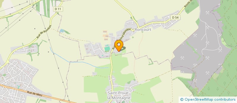 localisation de l'entreprise SCI STABLO  RONCOURT