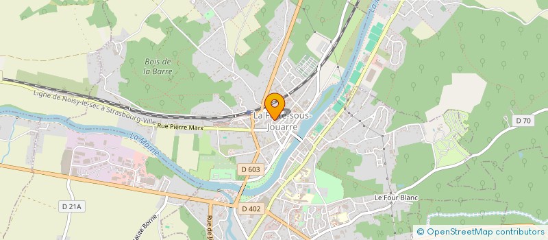 localisation de l'entreprise SCI STACHA à LA FERTE-SOUS-JOUARRE