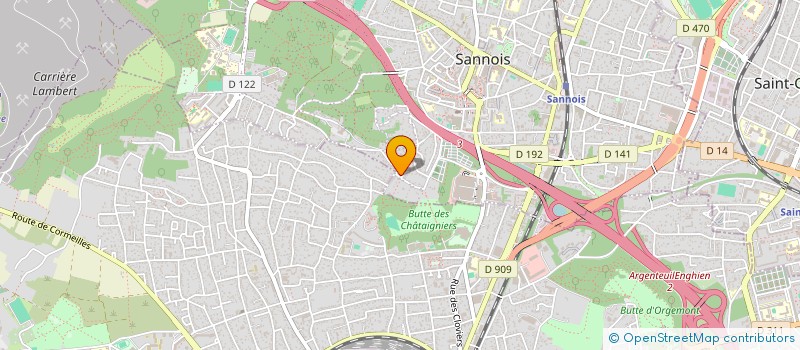 localisation de l'entreprise SCI STACI  SANNOIS