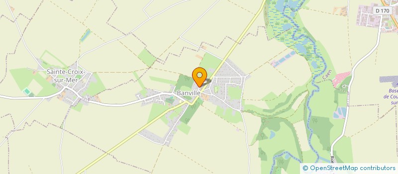 localisation de l'entreprise SCI STADE D'AEROMODELISME REGIONAL DE CREULLY  BANVILLE