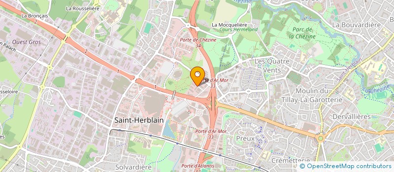 localisation de l'entreprise SCI STADE SAINT OUEN  PARIS