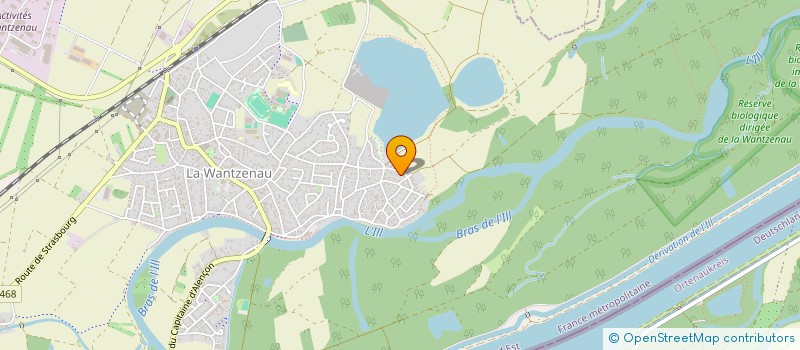 localisation de l'entreprise SCI STADIUM  LA WANTZENAU