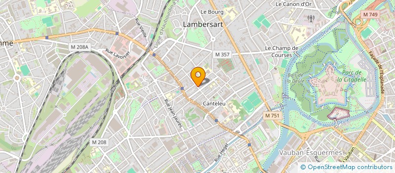 localisation de l'entreprise SCI STAELSSIMO à LAMBERSART