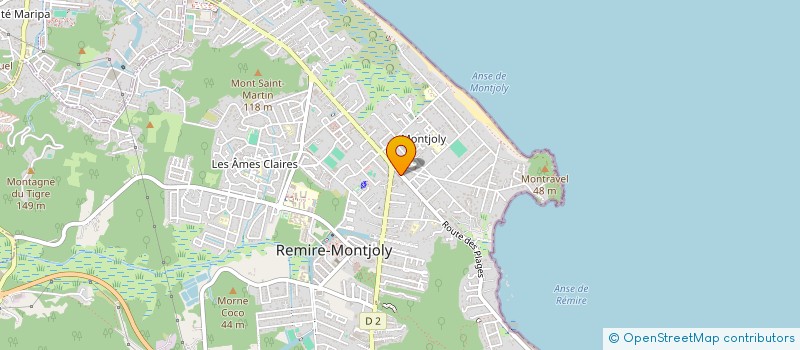 localisation de l'entreprise SCI STAFY  REMIRE-MONTJOLY