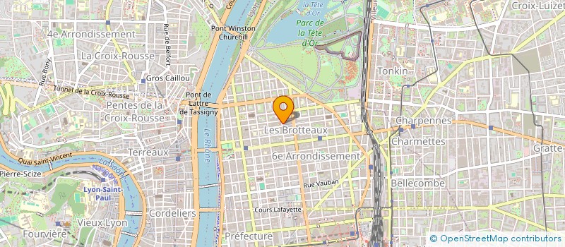 localisation de l'entreprise SCI STAG  LYON