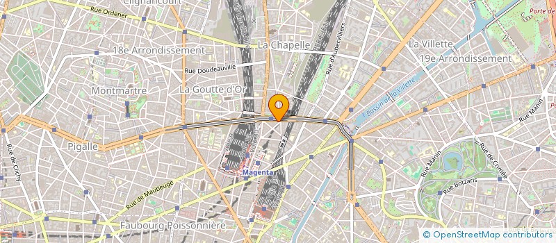 localisation de l'entreprise SCI STAINS GLOBE  PARIS