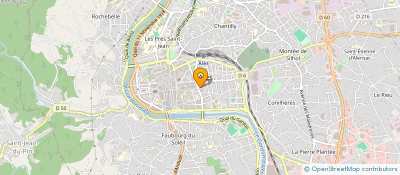 localisation de l'entreprise SCI STALINGRAD 30  ALES