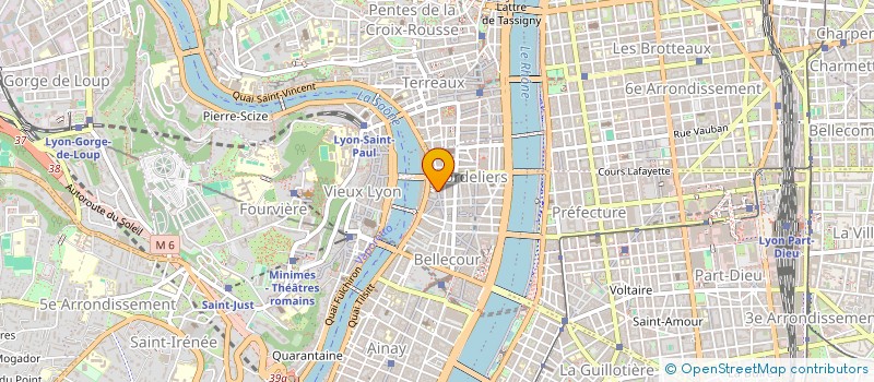 localisation de l'entreprise SCI STAM  LYON