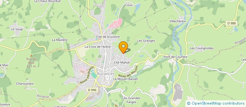 localisation de l'entreprise SCI STAMPAULI à AUZANCES