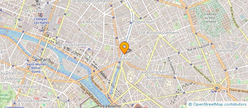 localisation de l'entreprise SCI STAN  PARIS