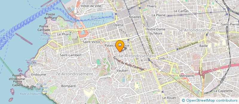 localisation de l'entreprise SCI STAN à MARSEILLE
