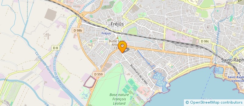 localisation de l'entreprise SCI STAN à FREJUS