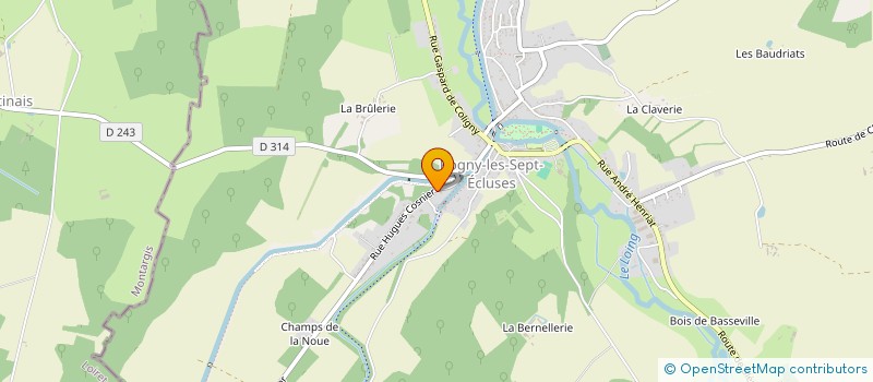 localisation de l'entreprise SCI STAN IMMOBILIER à SAINTE-GENEVIEVE-DES-BOIS