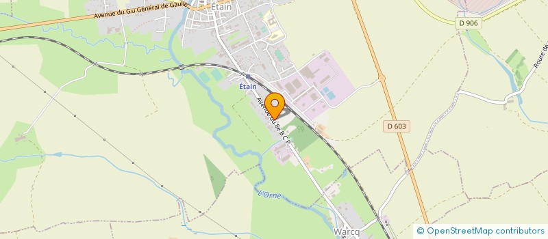 localisation de l'entreprise SCI STAN MUG  JARNY