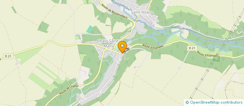 localisation de l'entreprise SCI STANA  CHALO-SAINT-MARS