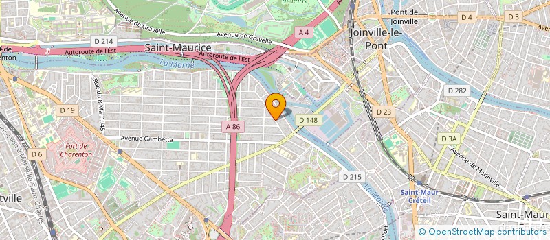 localisation de l'entreprise SCI STANAUD à MAISONS-ALFORT