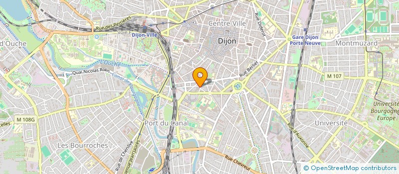localisation de l'entreprise SCI STANCE à DIJON