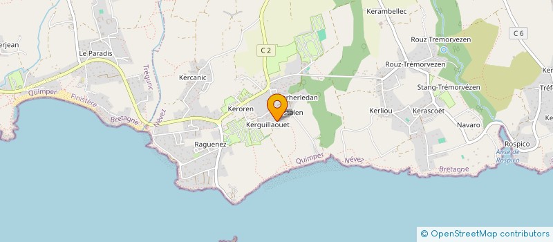 localisation de l'entreprise SCI STANG DOUR  NEVEZ