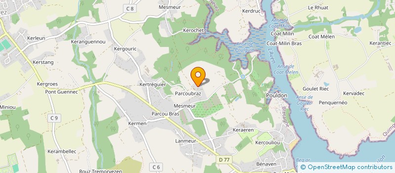 localisation de l'entreprise SCI STANG GLAOU  NEVEZ