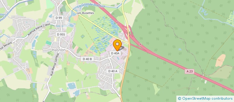 localisation de l'entreprise SCI STANI  HASNON