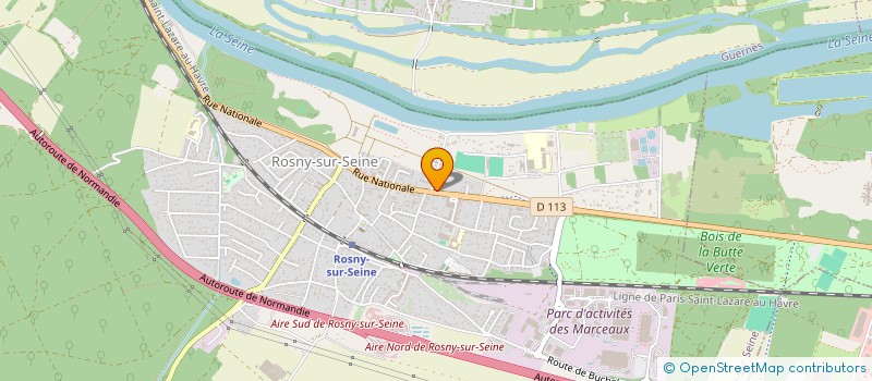 localisation de l'entreprise SCI STANILA  ROSNY-SUR-SEINE