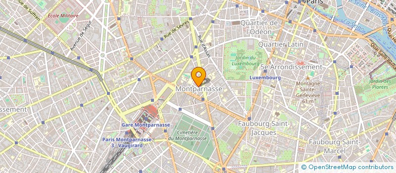 localisation de l'entreprise SCI STANISLAS  PARIS