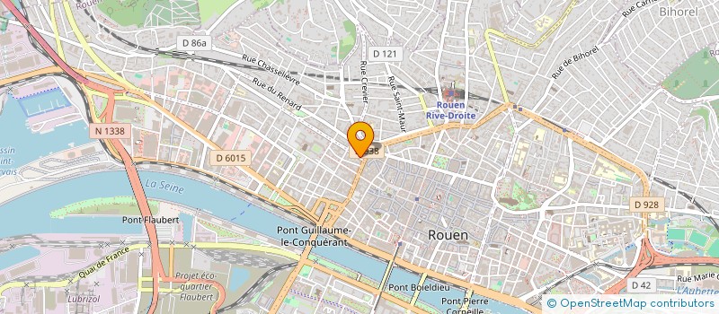 localisation de l'entreprise SCI STANISLAS à ROUEN