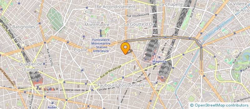 localisation de l'entreprise SCI STANISLAS  PARIS