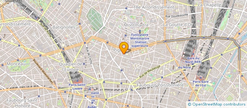 localisation de l'entreprise SCI STANISLAS  PARIS