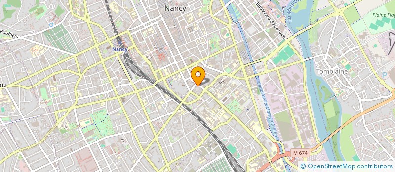 localisation de l'entreprise SCI STANISLAS  NANCY