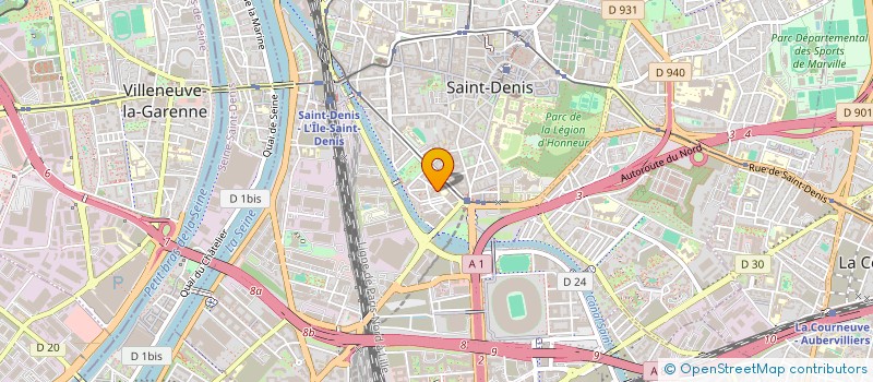 localisation de l'entreprise SCI STANKOVIC  SAINT-DENIS