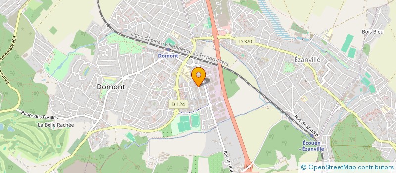 localisation de l'entreprise SCI STANLEY  DOMONT