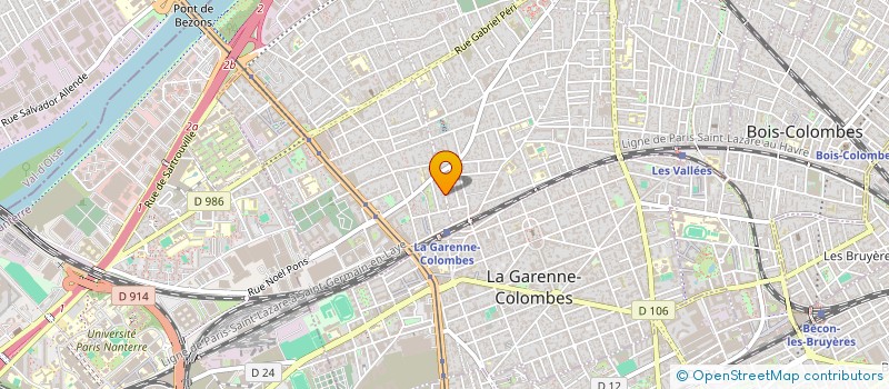 localisation de l'entreprise SCI STANPIERRE à COLOMBES