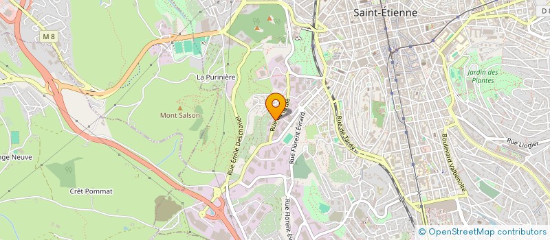 localisation de l'entreprise SCI STAP  SAINT-ETIENNE