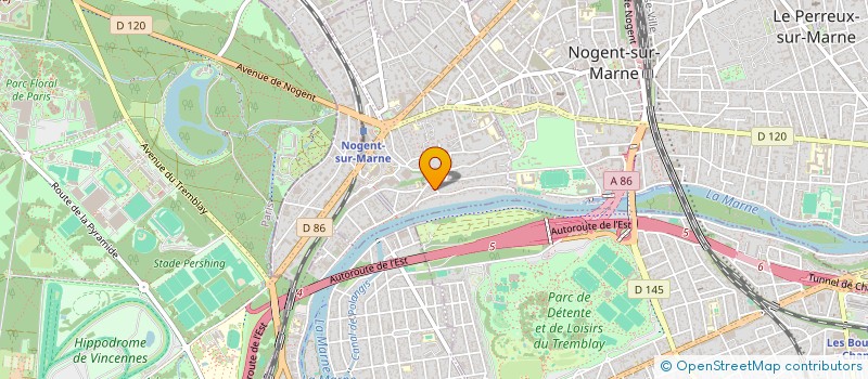 localisation de l'entreprise SCI STAP  NOGENT-SUR-MARNE