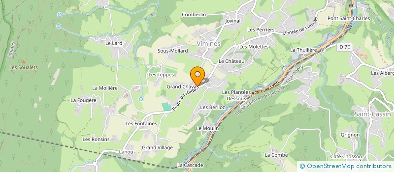 localisation de l'entreprise SCI STAR  VIMINES