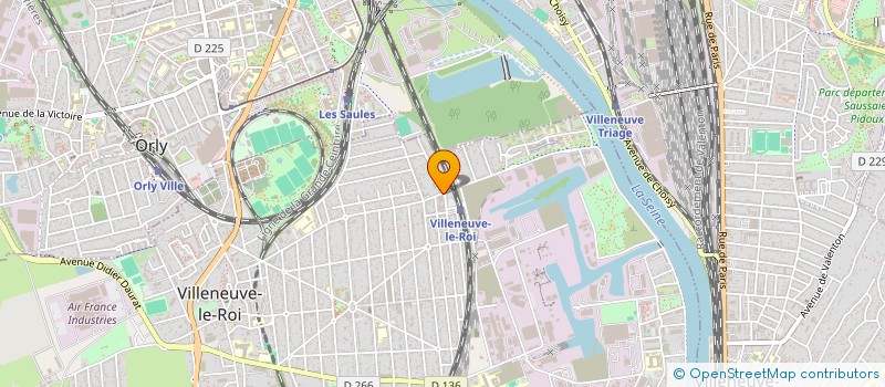 localisation de l'entreprise SCI STAR ECO  VILLENEUVE-LE-ROI