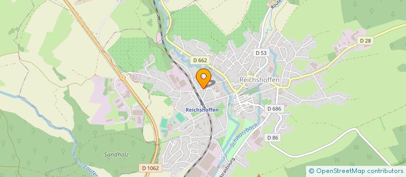 localisation de l'entreprise SCI STAR TREK  REICHSHOFFEN