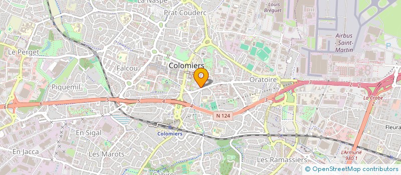localisation de l'entreprise SCI STARANTINO PALISSE à COLOMIERS