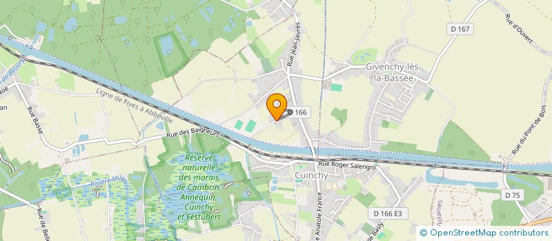 localisation de l'entreprise SCI STARAUSE  CUINCHY