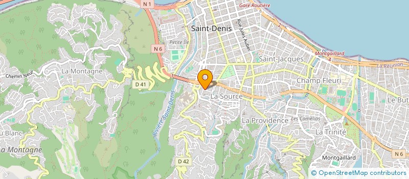 localisation de l'entreprise SCI STARCLE à SAINT-DENIS