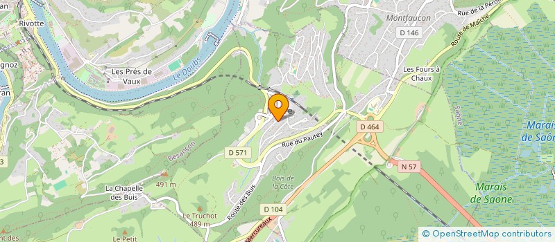 localisation de l'entreprise SCI STARDUST  MORRE