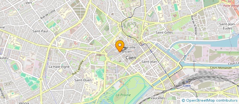 localisation de l'entreprise SCI STARINE  CAEN