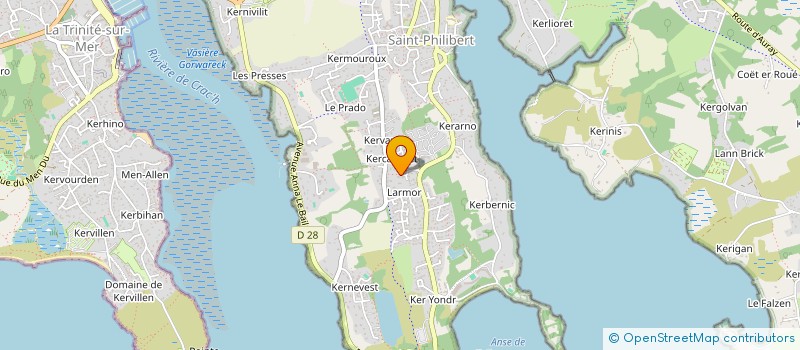 localisation de l'entreprise SCI STARLIGHT  SAINT-PHILIBERT