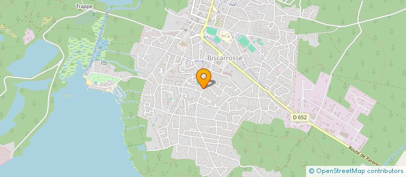 localisation de l'entreprise SCI STARONIC  BISCARROSSE