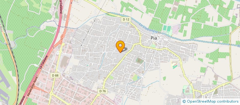 localisation de l'entreprise SCI STARS  PIA